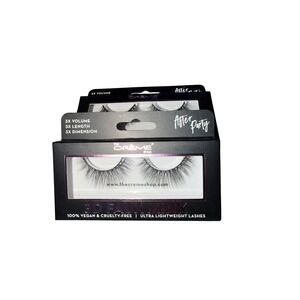 The Creme Shop 3D Faux Mink Lashes After Party 2 Pack FME5482 Vegan Black